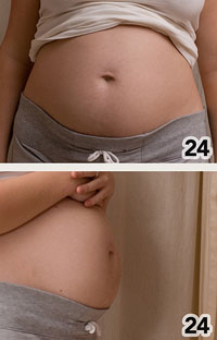 24 weeks pregnant