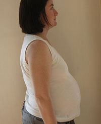 25 weeks pregnant