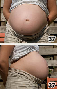 37 weeks pregnant