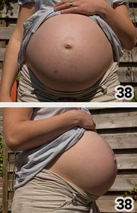 38 weeks pregnant