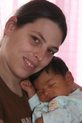 I managed to nurse my baby the whole time, even with all the tubes and meds