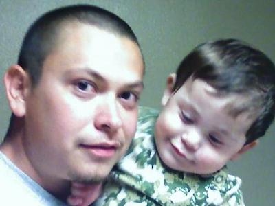 This is Rowan and his daddy
