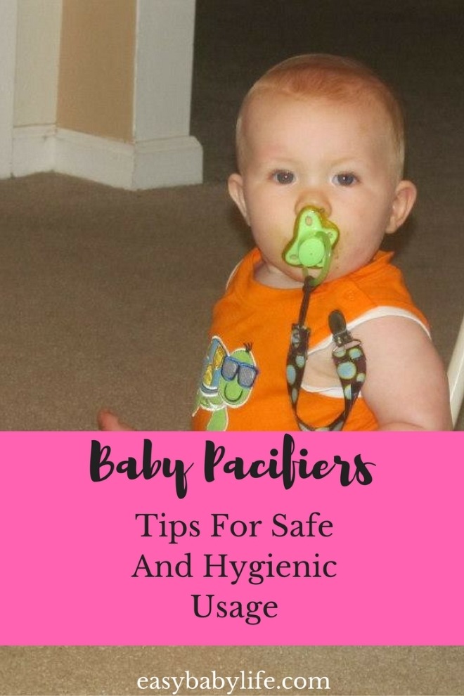 safe baby pacifiers usage