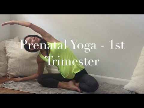 Gental yoga - 1st trimester yoga sequence