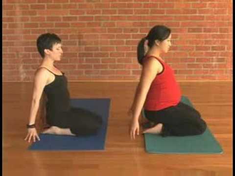 Prenatal Yoga : Prenatal Yoga: Hero Pose Variation