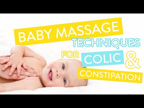How To Treat Colic &amp; Constipation - Baby Massage Course Part Two | Channel Mum