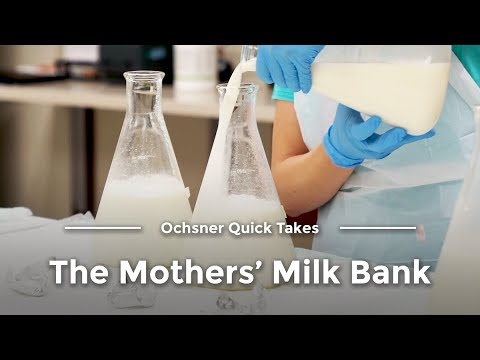The Mothers&#039; Milk Bank of Louisiana at Ochsner Baptist - The Process - To Your Health Quick Takes