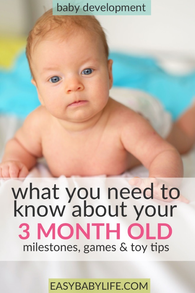 3-month-old baby development