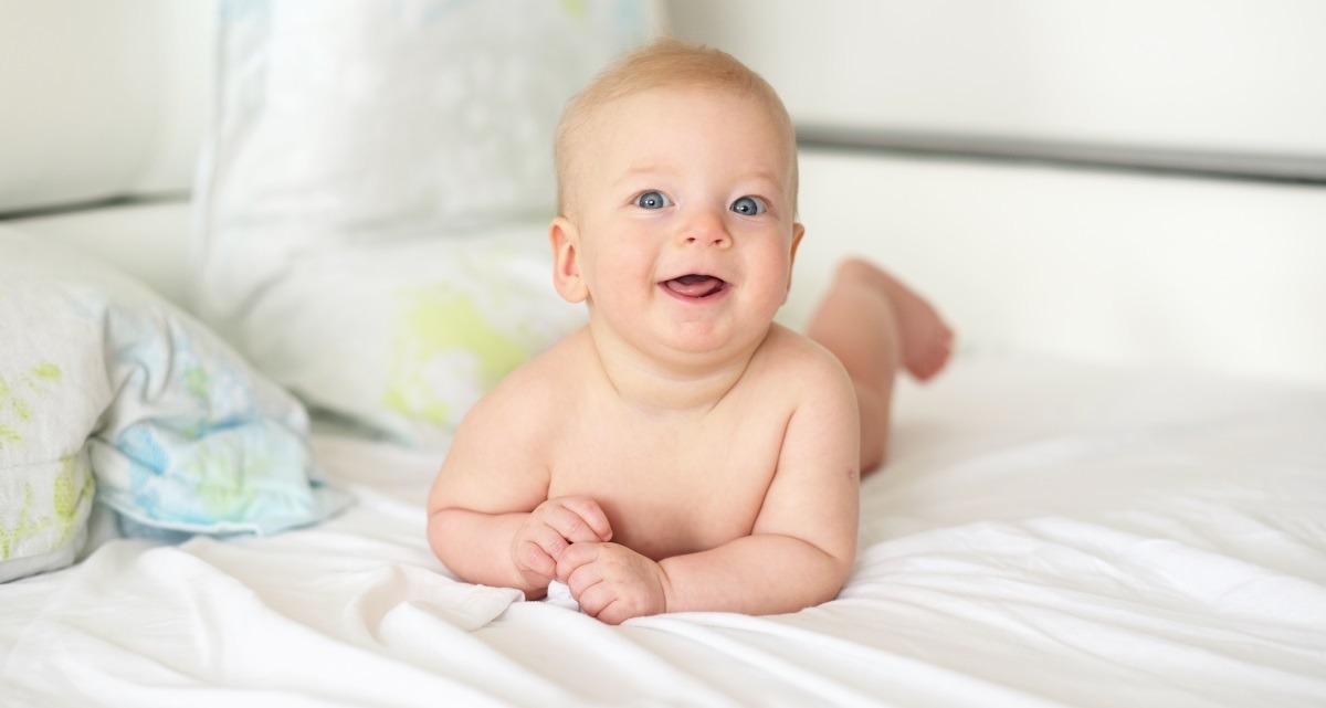 5-month-old baby development