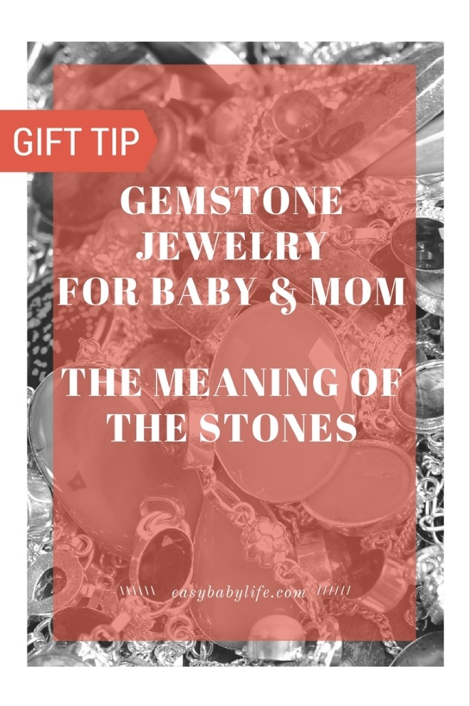 gemstone jewelry for babies and moms