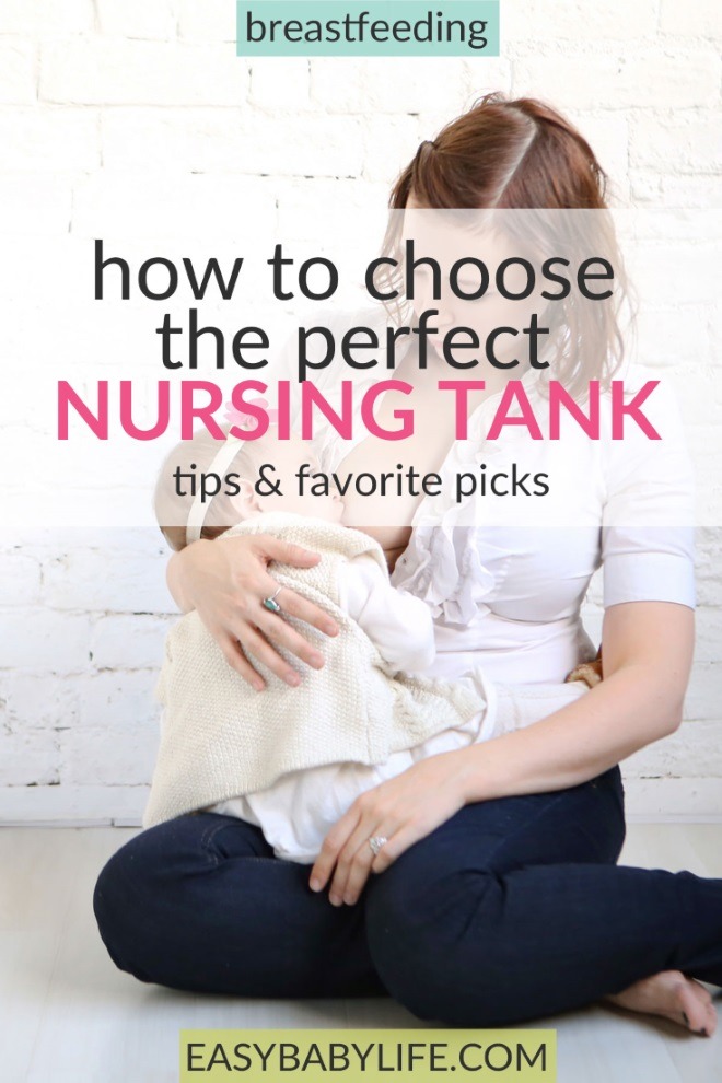 how choose nursing tank top