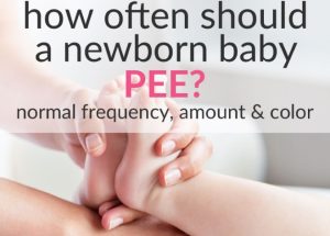 Read more about the article How Often Should A Newborn Pee? Frequency, Color, Red Flags