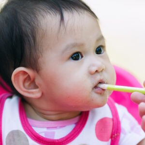 7-Month-Old Baby Feeding On Solid Food, Doesn’t Poop