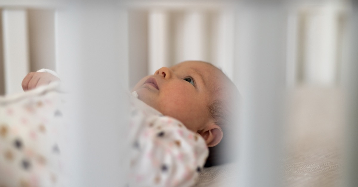 3-month-old baby won't sleep in crib