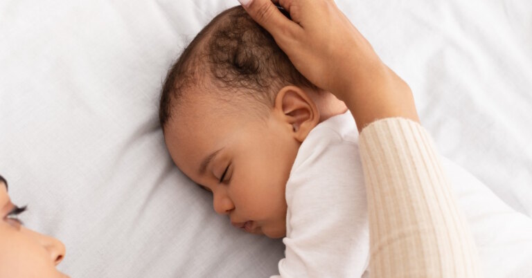Read more about the article 6-Month-Old Nursing to Sleep And Refuses The Crib, Help!