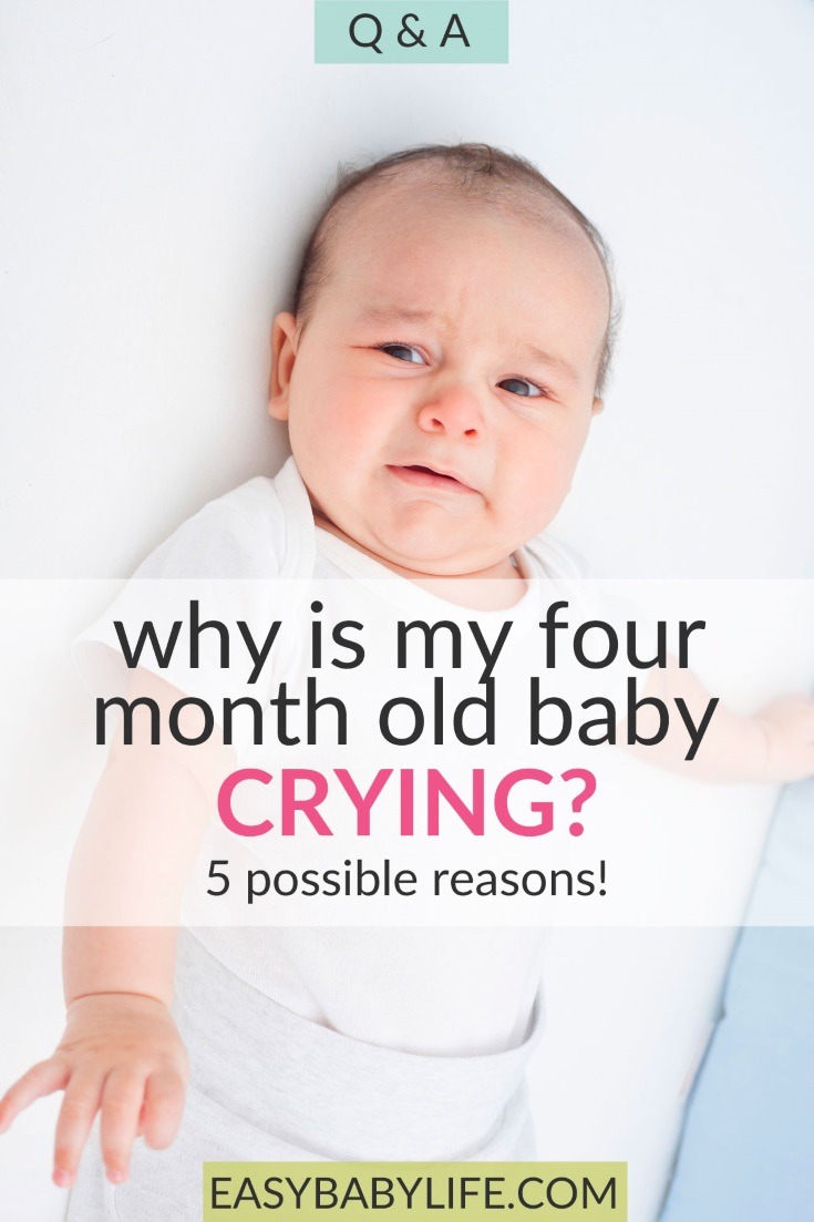 4-month-old baby crying