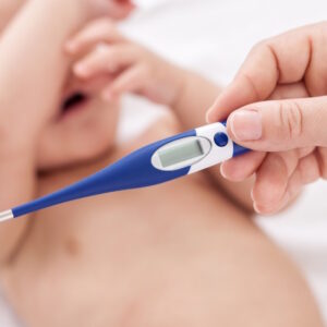 High Temperature Fever Due To Teething Or Baby Sick?