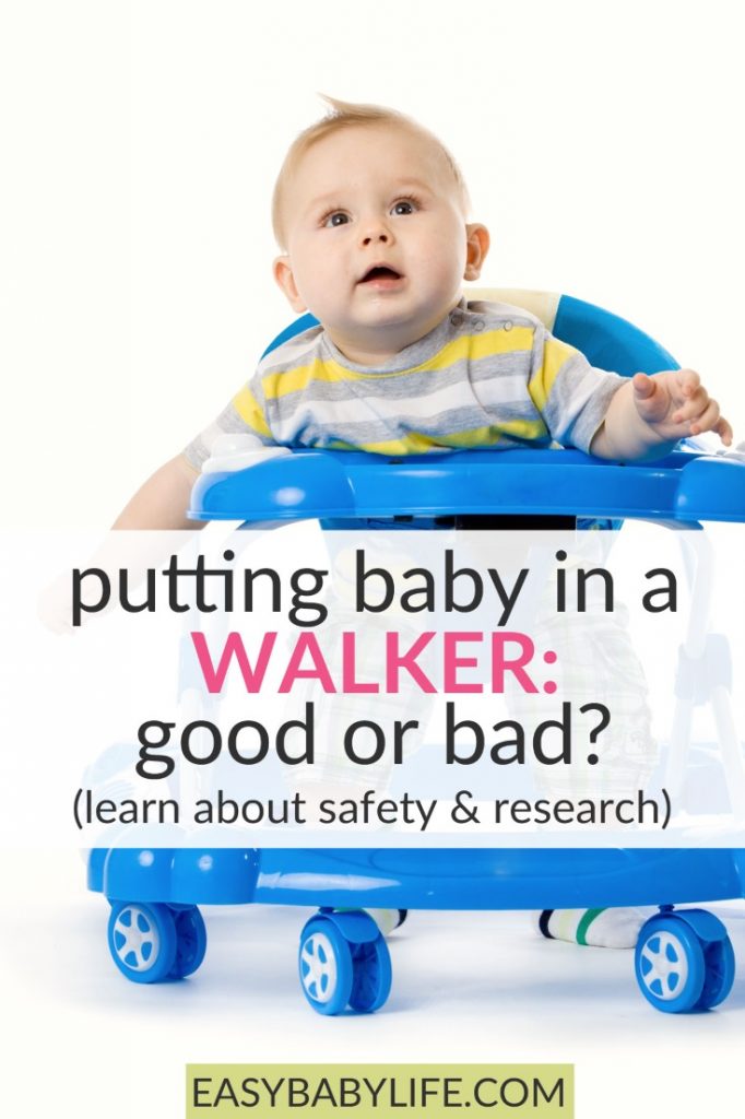 Putting Baby In a Walker Good Or Bad? (Safety & Research!)