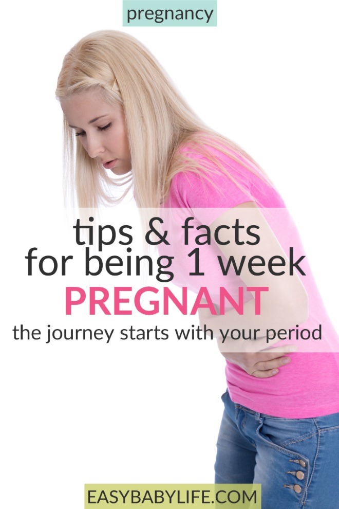 1-week-pregnant info