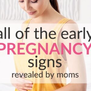 Poll: Early Pregnancy Signs Revealed By +5,500 Moms!