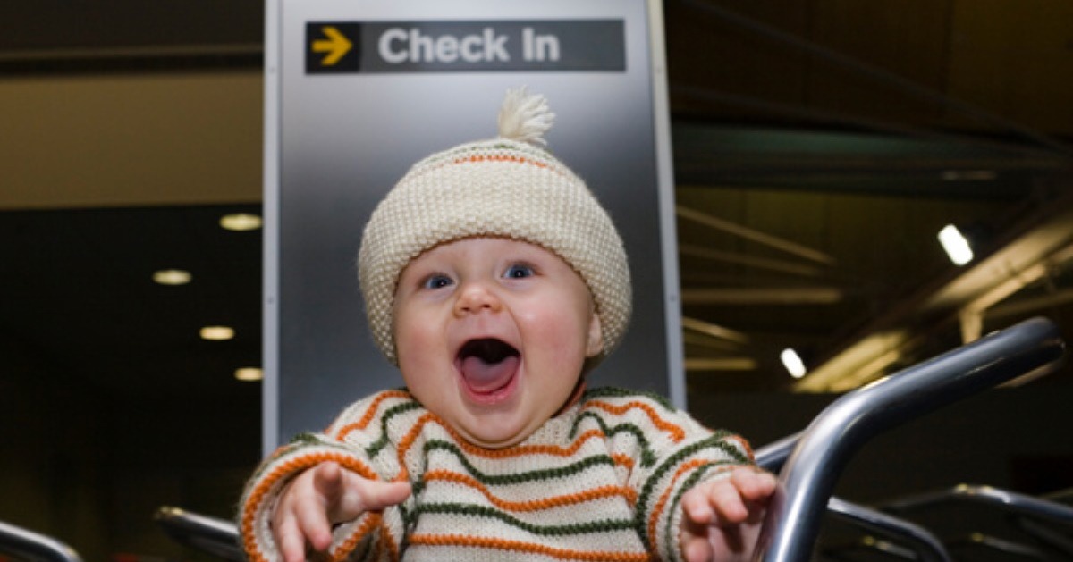 air travel with a baby