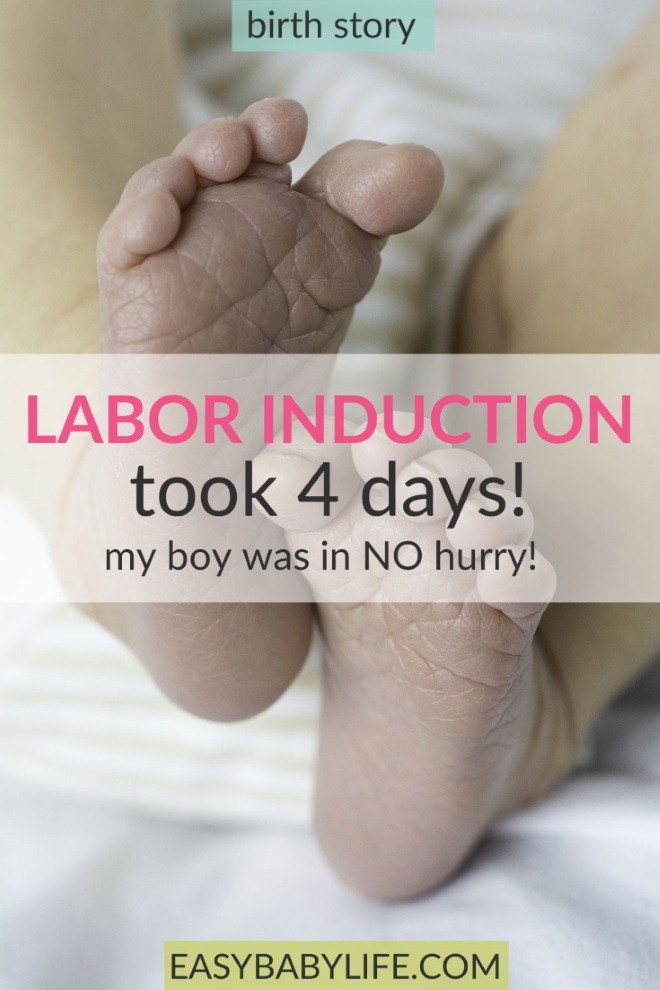 birth story with induced labor