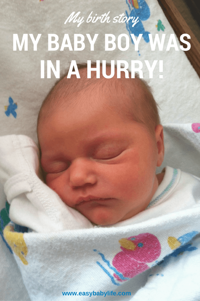 baby in a hurry birth story