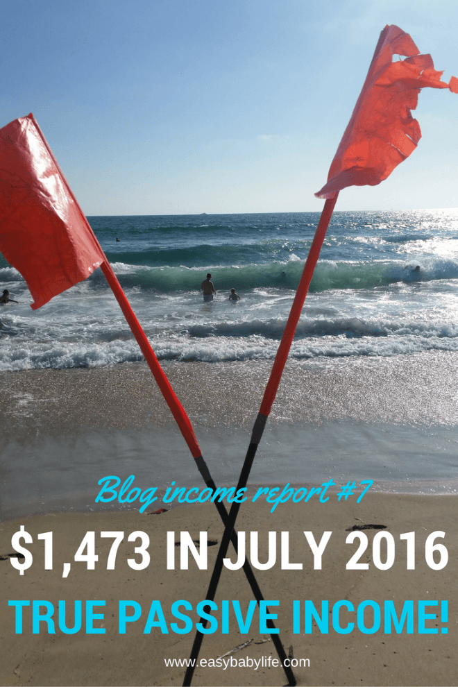 july 2016 blog income report