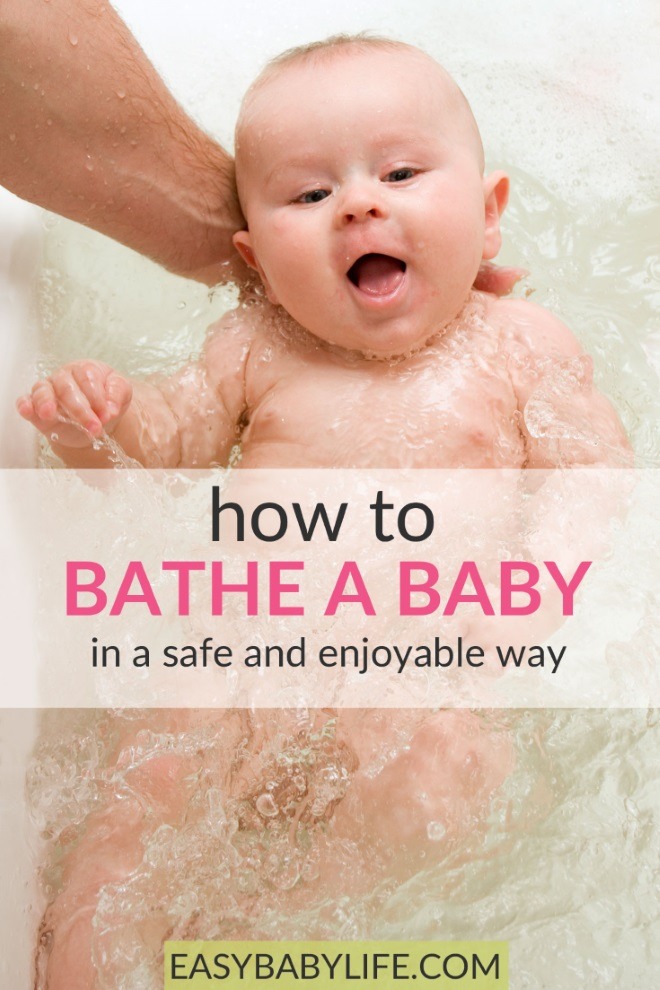 how to bathe a baby
