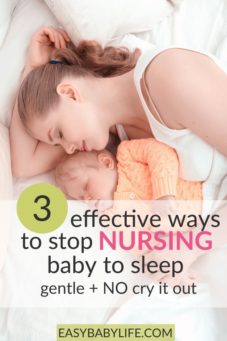 how to stop nursing baby to sleep