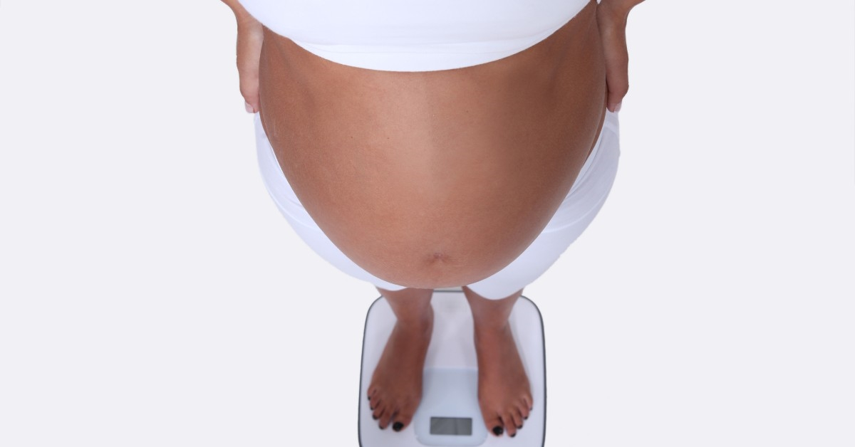 breakdown of weight gain during pregnancy by week