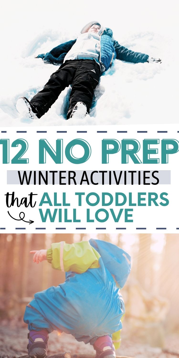 outdoor activities for toddlers and babies in winter